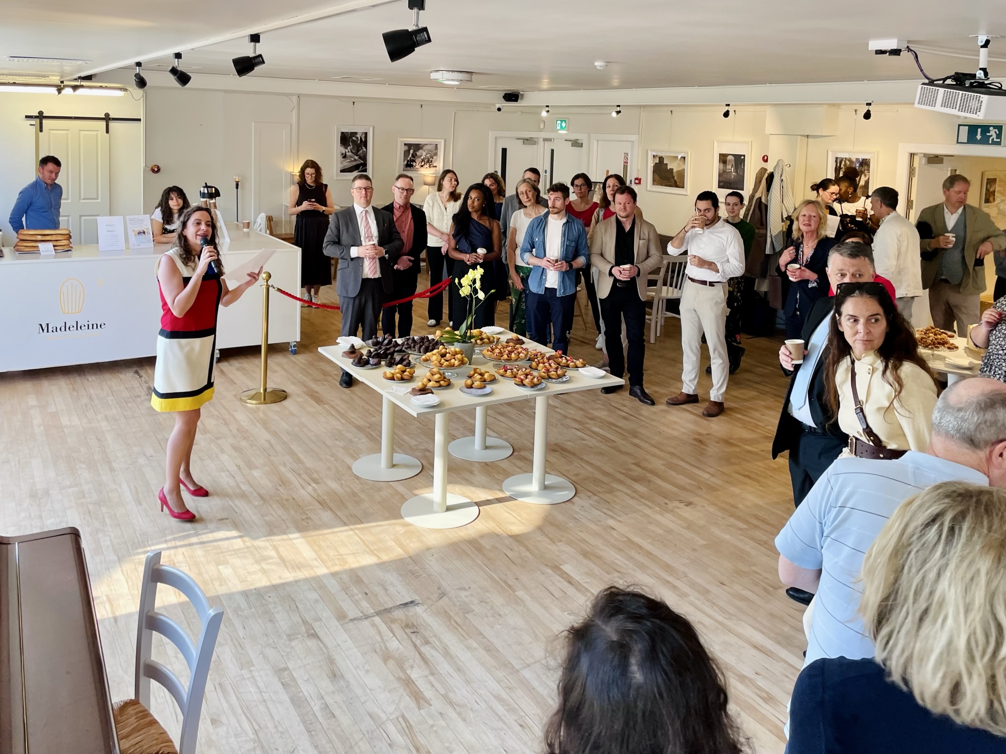Inauguration de notre Café Madeleine !